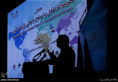 سخنرانی عبدالرضا رحمانی فضلی وزیرکشور در همایش تحریم در تقابل با صلح جهانی از نگاه ادیان