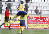 لیگ دسته اول فوتبال| پیروزی فجر سپاسی در خوزستان و تساوی دربی کرمان