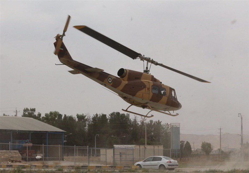 21 سورتی پرواز بالگردهای ارتش برای امدادرسانی به مردم کرمان