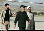 لبیک فرمانده کل سپاه به درخواست مردم مسجدسلیمان / لغو سفر به تهران و حضور در مناطق زلزله‌زده + تصاویر