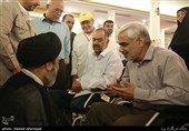 دیدار کاروان جانبازان با نماینده ولی فقیه در امور حج و زیارت