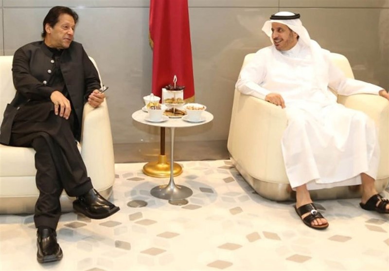 عمران خان کی قطر کے وزیراعظم سے ملاقات