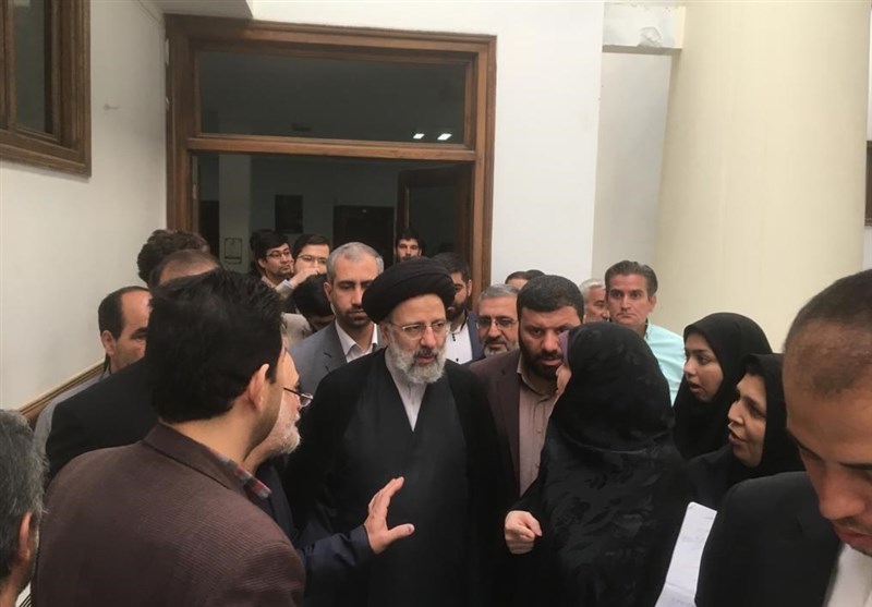 بازدید رئیس قوه قضاییه از دادسرای عمومی و انقلاب مشهد