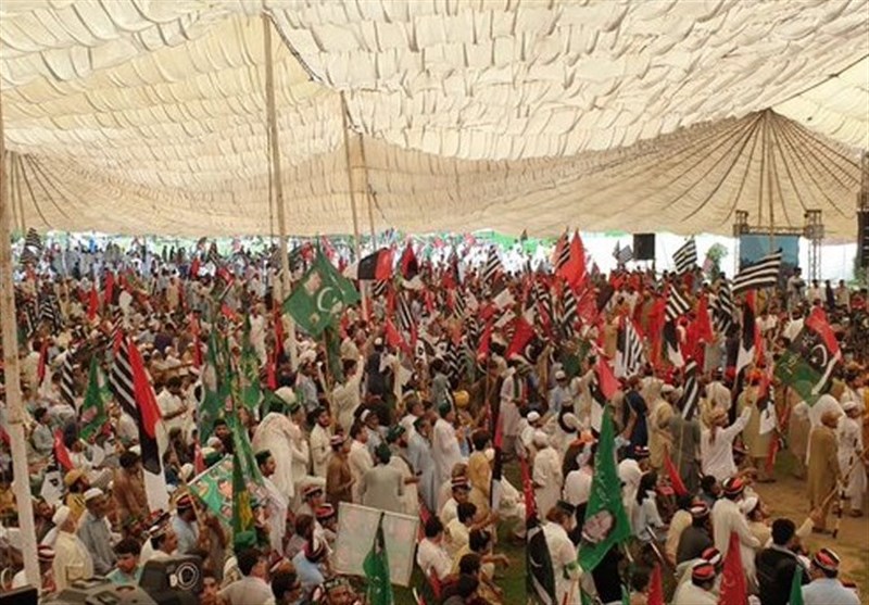 برگزاری تجمع اعتراضی مخالفان دولت پاکستان در سراسر کشور