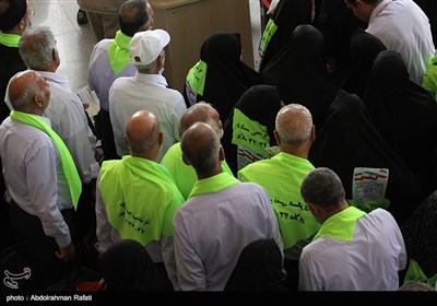 اعزام اولین گروه حجاج بیت الله الحرام از فرودگاه همدان