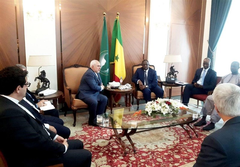 ظریف با رئیس‌ جمهور سنگال دیدار کرد