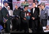 مراسم گرامیداشت عملیات مرصاد و ترفیع درجه به فرماندهان شهید استان همدان