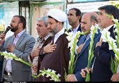 تجدید میثاق اعضای ستاد نماز جمعه کرمان با آرمان‌های شهدا به روایت تصویر