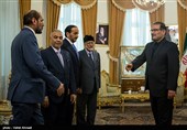 دیدار وزیر امور خارجه عمان با علی شمخانی
