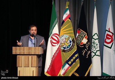 سخنرانی علی اصغر جعفری مدیر عامل باغ موزه دفاع مقدس