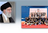 Leader Congratulates Iran U-21 Volleyballers on Winning World Title