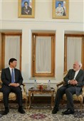 دیدار مقام ارشد حزب حاکم چین با ظریف
