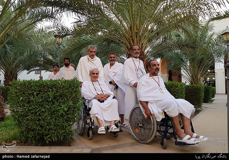 حضور جانبازان در مراسم عرفه و برائت از مشرکین صحرای عرفات