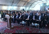 تبریز| افتتاح سد حاجیلر با حضور وزیر نیرو و دستور ویدیویی رئیس‌جمهور‌+ تصاویر‌