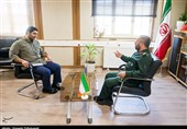 مصاحبه تسنیم با سردار علی کوهستانی مسئول سازمان تحقیقات و جهاد خودکفایی نیروی زمینی سپاه