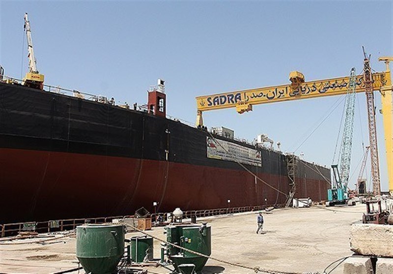 دومین کشتی افراماکس در جزیره صدرای بوشهر ساخته می‌شود