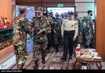 امیرکیومرث حیدری فرمانده نیروی زمینی ارتش در جشنواره مالک اشتر نزاجا