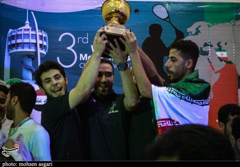 مسابقات اسکواش مردان غرب آسیا به ایران رسید+ تصاویر