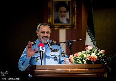 سخنرانی امیرعزیز نصیرزاده فرمانده نیروی هوایی ارتش در جشنواره مالک اشتر نهاجا 