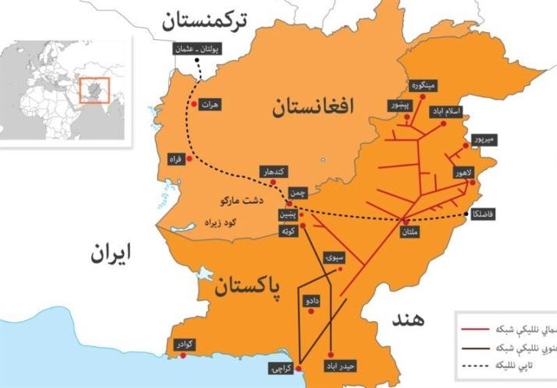طالبان: کار پروژه انتقال گاز «تاپی» در بهار سال جدید آغاز می‌شود