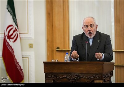 کنفرانس خبری محمدجواد ظریف وزیر امور خارجه