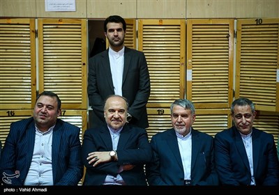  مسعود سلطانی‌فر، وزیر ورزش و جوانان ، رضا صالحی امیری رئیس کمیته ملی المپیک