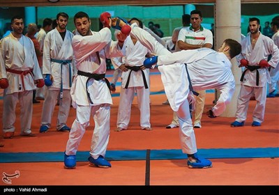 تمرین تیم ملی کاراته