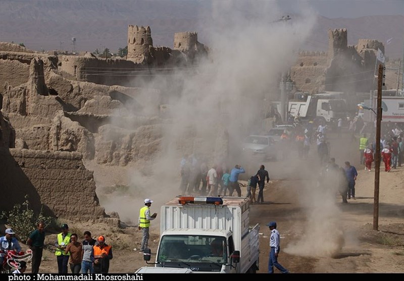 مانور مشترک زلزله استان‌های کرمان و یزد به روایت تصویر