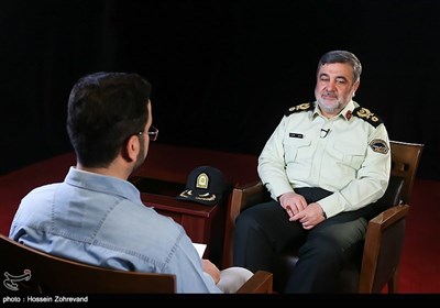 مصاحبه اختصاصی تسنیم با سردار حسین اشتری فرمانده نیروی انتظامی