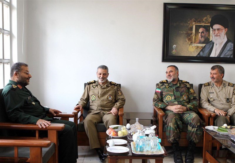 فرمانده کل ارتش با رئیس سازمان بسیج دیدار کرد