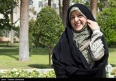  معصومه ابتکار معاون امور زنان و خانواده رئیس جمهور در حاشیه جلسه هیئت دولت 
