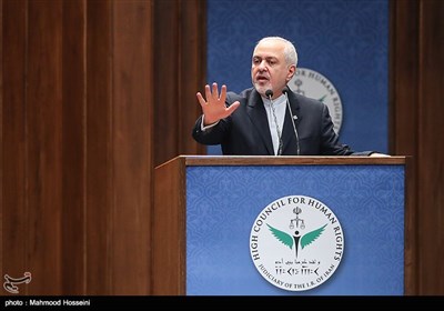 سخنرانی محمدجواد ظریف وزیر امور خارجه به همایش بزرگداشت روز حقوق بشر اسلامی و کرامت انسانی