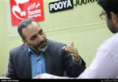 بازدید محمدمهدی رحمتی رئیس بسیج سازمان صدا سیما از خبرگزاری تسنیم