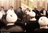 دیدار نمایندگان بعثه مراجع عظام تقلید با سرپرست حجاج ایرانی
