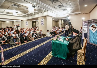 سخنرانی آیت الله سید هاشم حسینی بوشهری در مراسم پرفیض دعای کمیل در مکه مکرکه