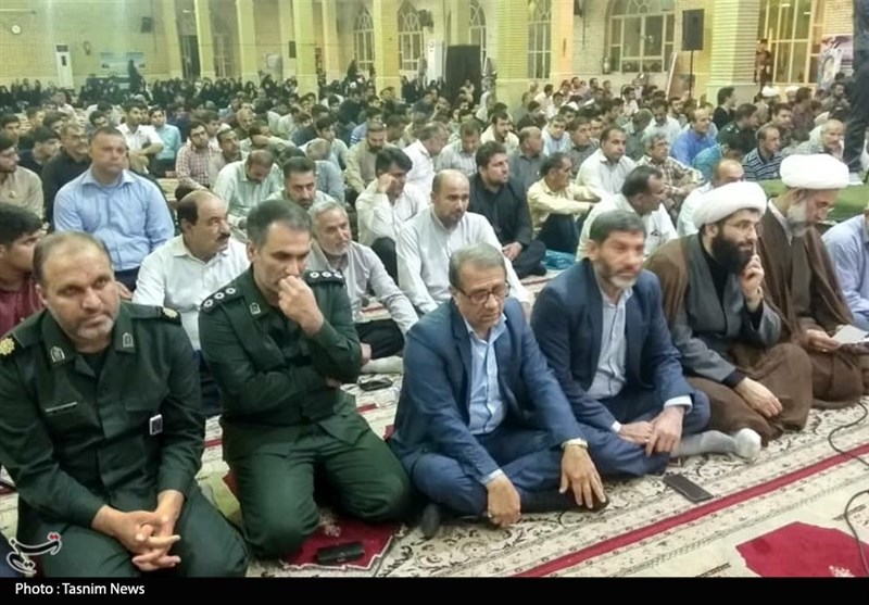 خوزستان| دومین سالگرد شهید مدافع حرم محمد تاجبخش در گتوند برگزار شد +تصاویر