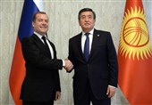 رئیس جمهور قرقیزستان و نخست وزیر روسیه دیدار کردند