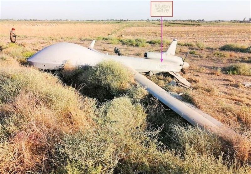 الشرق‌الاوسط: پهپاد آمریکایی سقوط کرده در بغداد جاسوسی و مسلح به موشک بود