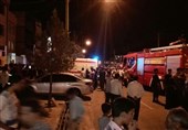 نشت گاز فاضلاب در خیابان ظفر بیرجند/‌اعضای خانواده 4 نفره جان باختند‌/‌5 آتش‌نشان ‌مسموم شدند + تصاویر