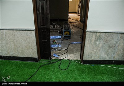 آماده سازی ورزشگاه شهید وطنی قائم شهر برای لیگ نوزدهم