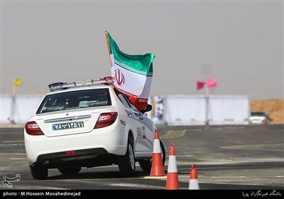 افتتاحیه مسابقات بین‌المللی گشت جاده‌ای