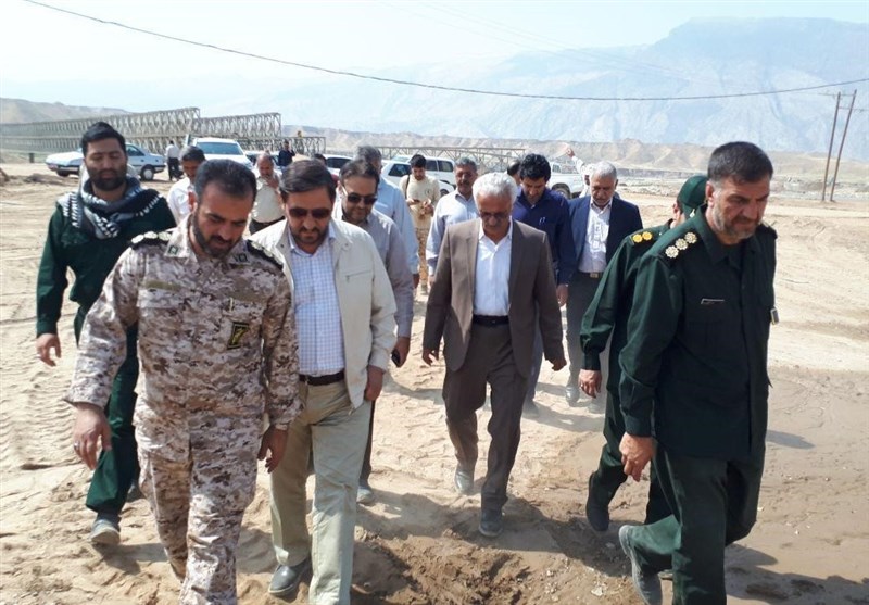 بازید مسئولان استان سمنان از پروژه‌های عمرانی روستای سیل‌زده چم مهر لرستان