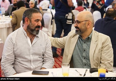 حبیب رضایی و حسن معجونی در دومین جشن آکادمی «سینما سینما»