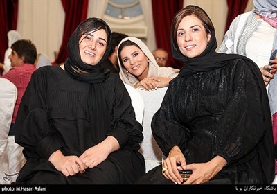 باران کوثری و سارا بهرامی و سحر دولتشاهی در دومین جشن آکادمی «سینما سینما»