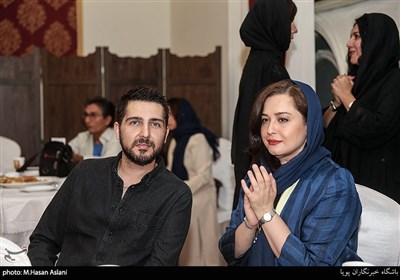 مهراوه شریفی نیا و محمدرضا غفاری در دومین جشن آکادمی «سینما سینما»