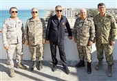 حضور وزیر دفاع و فرماندهان ارشد نیروهای مسلح ترکیه در مرز عراق