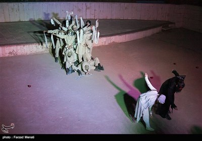 نمایش فیزیکال هبوط شهر سنگی -کرمانشاه