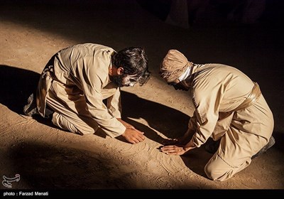 نمایش فیزیکال هبوط شهر سنگی -کرمانشاه