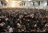 حرم کریمه اهل بیت(ع) مملو از حضور زائران؛ دعای عرفه طنینانداز شد