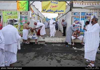 حلق حاجیان پس از رمی جمرات